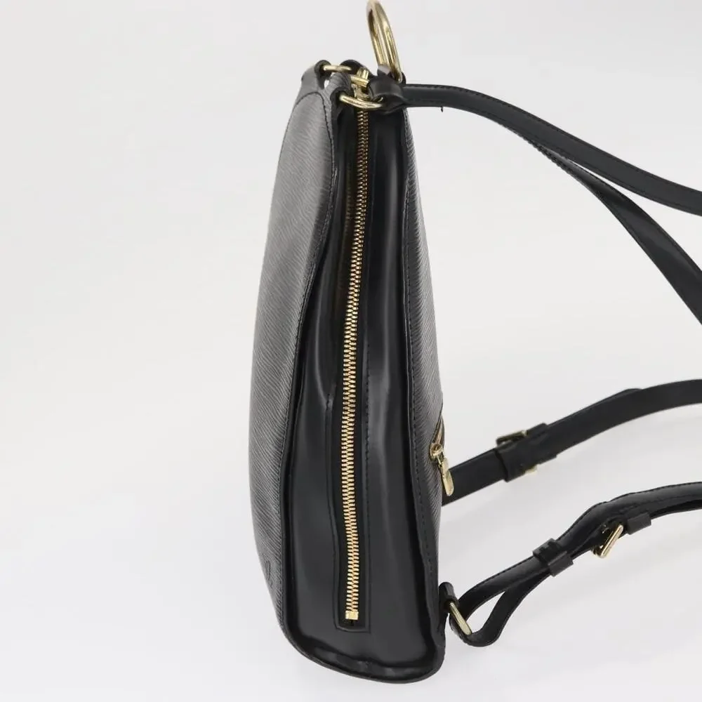 Louis Vuitton Epi Mabillon Backpack Black